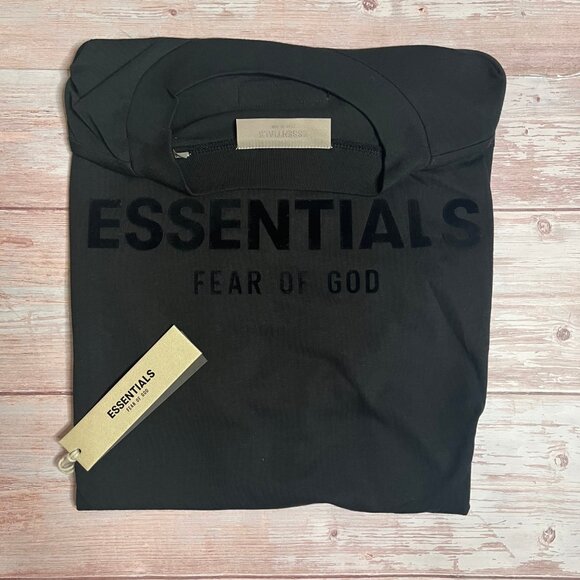 ESSENTIALS FOG SHIRT 2022 | STRETCH LIMO | SIZE M | OVERSIZED | MSRP $75 | NWT - Picture 3 of 4